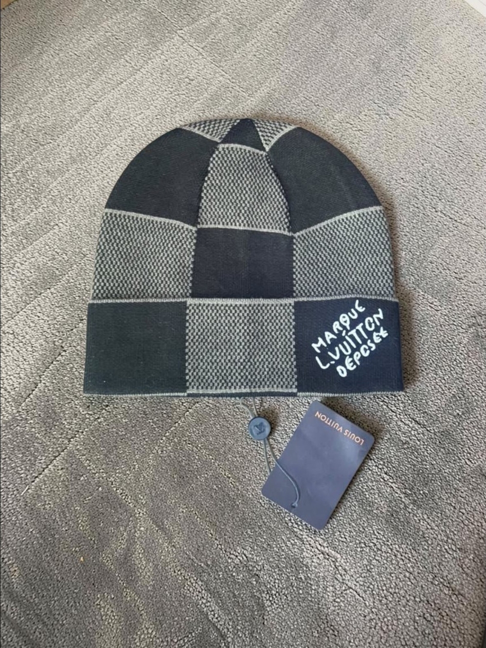 LV Damier Heritage Beanie